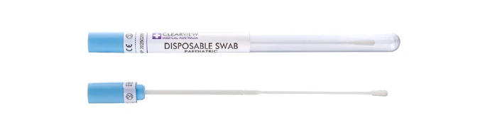 Clearview Paediatric Swabs with transport tubes