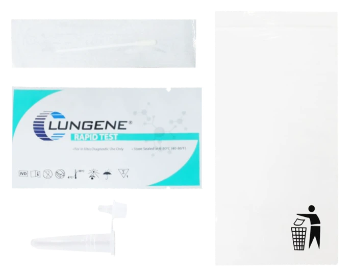 Clungen Rapid Antigen Test Kit Components