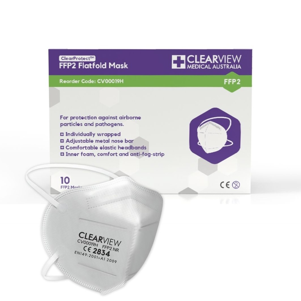 Clearview FFP2 Masks with Headbands