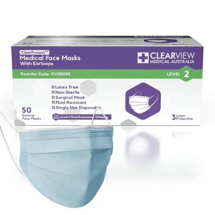 [CV00095] Clearview Level 2 Face Masks
